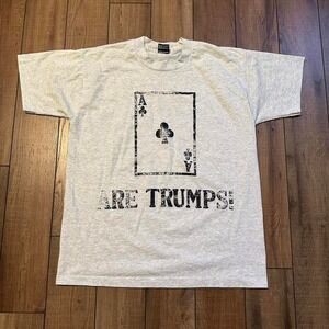 Vintage Euchre Card Game T Shirt‎ Men's XL